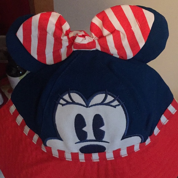 NWT Disney baby, minnie mouse sun hat upf 50+ size 12-24 month - Picture 5 of 11